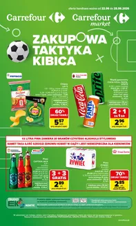 Katalog Carrefour w: Kazimierz Biskupi | Gazetka Zakupowa taktyka kibica | 2026-06-21T00:00:00.000Z - 2026-06-28T00:00:00.000Z