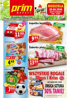 Katalog Prim Market w: Wałcz | Nasze najlepsze okazje | 2026-06-25T00:00:00.000Z - 2026-07-01T00:00:00.000Z