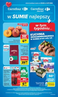 Katalog Carrefour w: Witkowo | Gazetka Carrefour Market z SUMIE najlepszy od poniedziałku | 2026-06-28T00:00:00.000Z - 2026-07-04T00:00:00.000Z