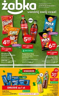 Katalog Żabka w: Słomiróg | Najnowsze promocje w sklepach Żabka | 2026-07-01T00:00:00.000Z - 2026-07-14T00:00:00.000Z