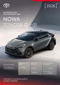 Katalog Toyota | Spec toyota c hr 2026 | 2026-07-02T00:00:00.000Z - 2026-07-16T00:00:00.000Z