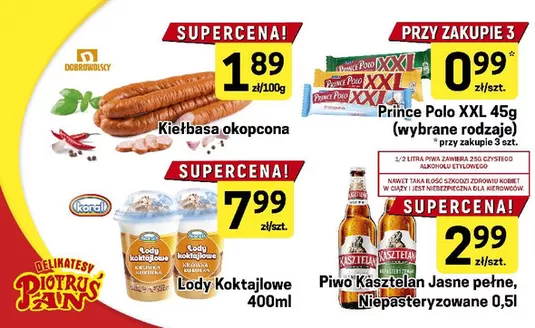 Katalog Delikatesy Piotruś Pan | Supercena | 2026-07-02T00:00:00.000Z - 2026-07-08T00:00:00.000Z