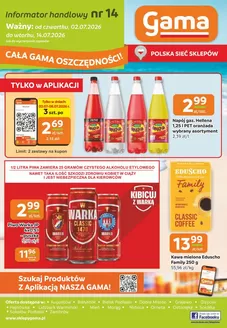 Katalog GAMA | Nasze najlepsze oferty dla Ciebie | 2026-07-02T00:00:00.000Z - 2026-07-14T00:00:00.000Z