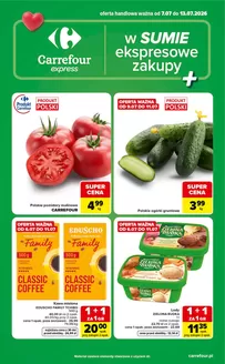 Katalog Carrefour Express w: Oleśnica Mała | Gazetka express w SUMIE ekspresowe zakupy | 2026-07-06T00:00:00.000Z - 2026-07-13T00:00:00.000Z
