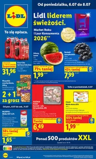 Katalog Lidl w: Jastarnia | Gazetka ważna od 6.07 | 2026-07-06T00:00:00.000Z - 2026-07-08T00:00:00.000Z