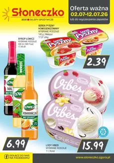 Katalog Słoneczko | Oszczędzaj teraz dzięki naszym ofertom | 2026-07-02T00:00:00.000Z - 2026-07-12T00:00:00.000Z