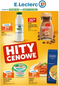 Katalog E.Leclerc w: Gniezno | Atrakcyjne oferty specjalne dla wszystkich | 2026-06-30T00:00:00.000Z - 2026-07-11T00:00:00.000Z