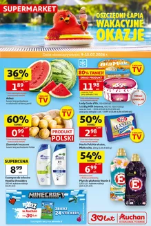 Katalog Auchan | Gazetka 30 Lat Supermarket Auchan | 2026-07-09T00:00:00.000Z - 2026-07-15T00:00:00.000Z