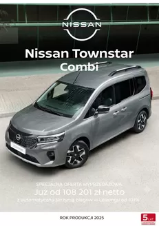 Katalog Nissan | Townstar combi cennik | 2026-07-08T00:00:00.000Z - 2026-07-22T00:00:00.000Z