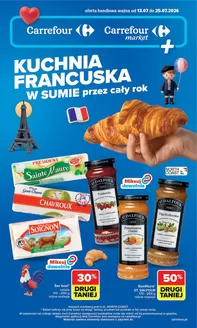Katalog Carrefour w: Reda | Gazetka Kuchnia francuska | 2026-07-12T00:00:00.000Z - 2026-07-25T00:00:00.000Z