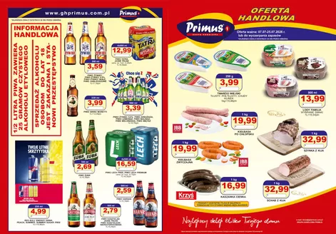 Katalog Primus w: Rychwał | Primus gazetka | 2026-07-07T00:00:00.000Z - 2026-07-25T00:00:00.000Z