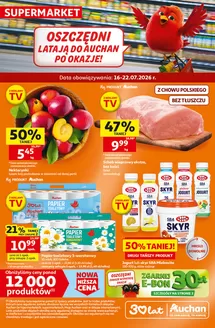 Katalog Auchan w: Skrzyszów (Śląskie) | Gazetka 30 Lat Supermarket Auchan | 2026-07-16T00:00:00.000Z - 2026-07-22T00:00:00.000Z