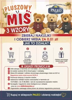 Katalog Delikatesy Paleo w: Działoszyce | Delikatesy Paleo gazetka | 2026-07-13T00:00:00.000Z - 2026-08-31T00:00:00.000Z