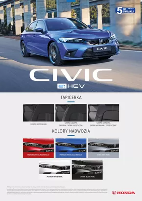 Katalog Honda w: Warszawa | Honda Pobierz biuletyn informacyjny | 2025-04-01T00:00:00.000Z - 2026-04-01T00:00:00.000Z