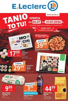 Katalog E.Leclerc | Nasze najlepsze oferty dla Ciebie | 2026-07-20T00:00:00.000Z - 2026-07-27T00:00:00.000Z