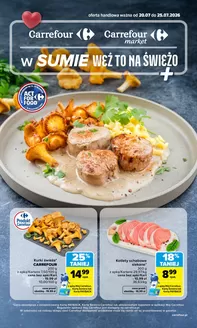 Katalog Carrefour | Gazetka Carrefour Market w SUMIE weź to na świeżo | 2026-07-19T00:00:00.000Z - 2026-07-25T00:00:00.000Z