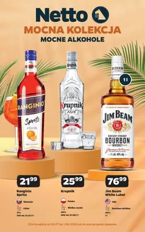 Katalog Netto w: Wielgie | Mocna kolekcja mocne alkohole | 2026-07-20T00:00:00.000Z - 2026-08-01T00:00:00.000Z