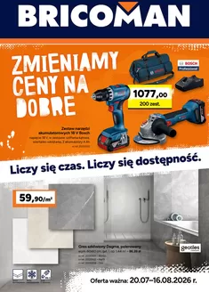 Katalog Bricoman w: Wieszowa | Gazetka Bricoman | 2026-07-20T00:00:00.000Z - 2026-08-16T00:00:00.000Z