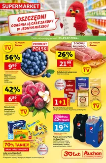 Katalog Auchan | Gazetka 30 Lat Supermarket Auchan | 2026-07-23T00:00:00.000Z - 2026-07-29T00:00:00.000Z