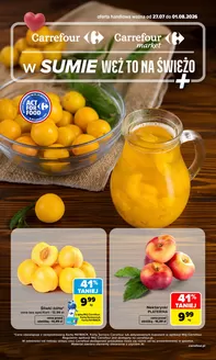 Katalog Carrefour w: Częstochowa | Gazetka Carrefour Market w SUMIE weź to na świeżo | 2026-07-26T00:00:00.000Z - 2026-08-01T00:00:00.000Z