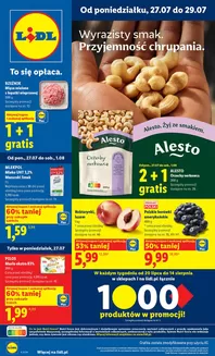 Katalog Lidl w: Częstochowa | Gazetka ważna od 27.07 | 2026-07-27T00:00:00.000Z - 2026-07-29T00:00:00.000Z