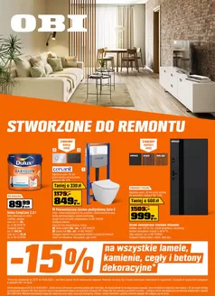 Katalog OBI w: Krościenko nad Dunajcem | Rabaty i promocje | 2026-07-29T00:00:00.000Z - 2026-08-18T00:00:00.000Z