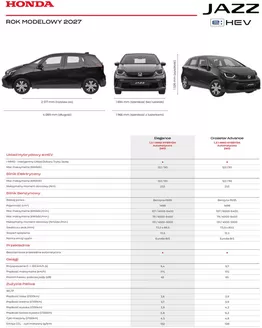 Katalog Honda | JAZZ eHEV RokModey 2027 specyfikacja 2026 04 v1 | 2026-01-01T00:00:00.000Z - 2026-12-31T00:00:00.000Z