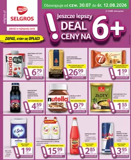 Katalog Selgros | Oferta dla profesjonalistów | 2026-07-30T00:00:00.000Z - 2026-08-12T00:00:00.000Z