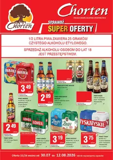 Katalog Chorten w: Tarczyn | CH Plakat B2 Nr 15 26 Piwny | 2026-07-30T00:00:00.000Z - 2026-08-12T00:00:00.000Z