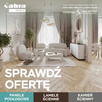 Katalog Abra Meble w: Piechowice | Ekskluzywne oferty i okazje | 2026-07-31T00:00:00.000Z - 2026-08-16T00:00:00.000Z