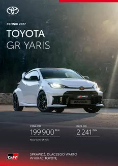 Katalog Toyota w: Knyszyn | Spec gr yaris py27 | 2027-01-01T00:00:00.000Z - 2027-12-31T00:00:00.000Z