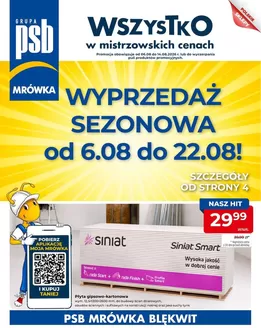 Katalog PSB Mrówka | Oszczędzaj teraz dzięki naszym ofertom | 2026-08-06T00:00:00.000Z - 2026-08-14T00:00:00.000Z