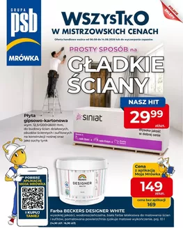 Katalog PSB Mrówka | Aktualne oferty i promocje | 2026-08-06T00:00:00.000Z - 2026-08-14T00:00:00.000Z