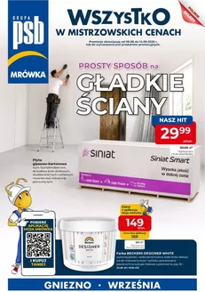 Katalog PSB Mrówka w: Miłosław | Mrówka gazetka | 2026-08-06T00:00:00.000Z - 2026-08-14T00:00:00.000Z