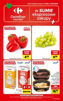 Katalog Carrefour | Gazetka Carrefour Market w SUMIE ekspresowe zakupy | 2026-07-03T00:00:00.000Z - 2026-08-10T00:00:00.000Z