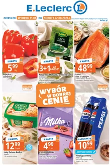 Katalog E.Leclerc | Nasze najlepsze oferty dla Ciebie | 2026-08-11T00:00:00.000Z - 2026-08-22T00:00:00.000Z