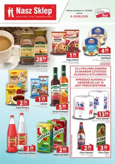 Katalog Premium Nasz Sklep | Oferta handlowa nr 15/2026 ważna do 19.08 | 2026-08-07T00:00:00.000Z - 2026-08-19T00:00:00.000Z