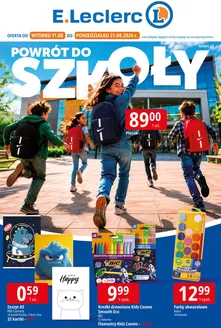 Katalog E.Leclerc | Nasze najlepsze okazje | 2026-08-11T00:00:00.000Z - 2026-08-31T00:00:00.000Z