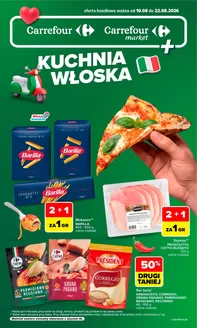 Katalog Carrefour | Gazetka Kuchnia włoska w SUMIE przez cały rok | 2026-08-09T00:00:00.000Z - 2026-08-22T00:00:00.000Z