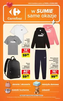 Katalog Carrefour | Gazetka Carrefour w SUMIE same okazje | 2026-08-09T00:00:00.000Z - 2026-08-22T00:00:00.000Z