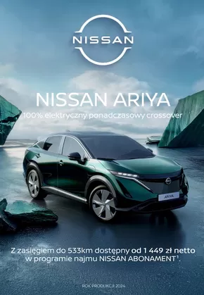 Katalog Nissan w: Rybnik | ARIYA | 2025-04-03T00:00:00.000Z - 2026-04-03T00:00:00.000Z