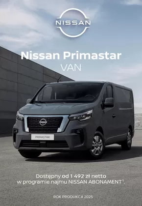 Katalog Nissan w: Rybnik | Nowy Primastar | 2025-04-03T00:00:00.000Z - 2026-04-03T00:00:00.000Z
