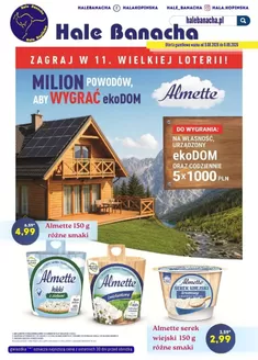 Katalog Hale Banacha | Milion powodów, aby wygrać ekodom | 2026-08-10T00:00:00.000Z - 2026-09-08T00:00:00.000Z