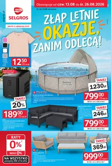 Katalog Selgros w: Białystok | Katalog Hot Summer Black weeks | 2026-08-13T00:00:00.000Z - 2026-08-26T00:00:00.000Z