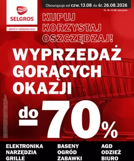 Katalog Selgros w: Białystok | Totalna Wyprzedaż | 2026-08-13T00:00:00.000Z - 2026-08-26T00:00:00.000Z