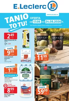 Katalog E.Leclerc | Ekskluzywne okazje | 2026-08-17T00:00:00.000Z - 2026-08-24T00:00:00.000Z