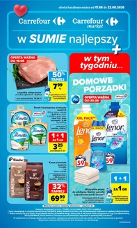 Katalog Carrefour Market w: Kostrzyn Wielkopolski | Gazetka Carrefour Market w SUMIE najlepszy od poniedziałku | 2026-08-16T00:00:00.000Z - 2026-08-22T00:00:00.000Z