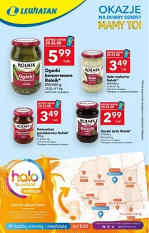 Katalog Lewiatan w: Narol | Najlepsze oferty dla wszystkich klientów | 2026-07-04T00:00:00.000Z - 2026-08-26T00:00:00.000Z
