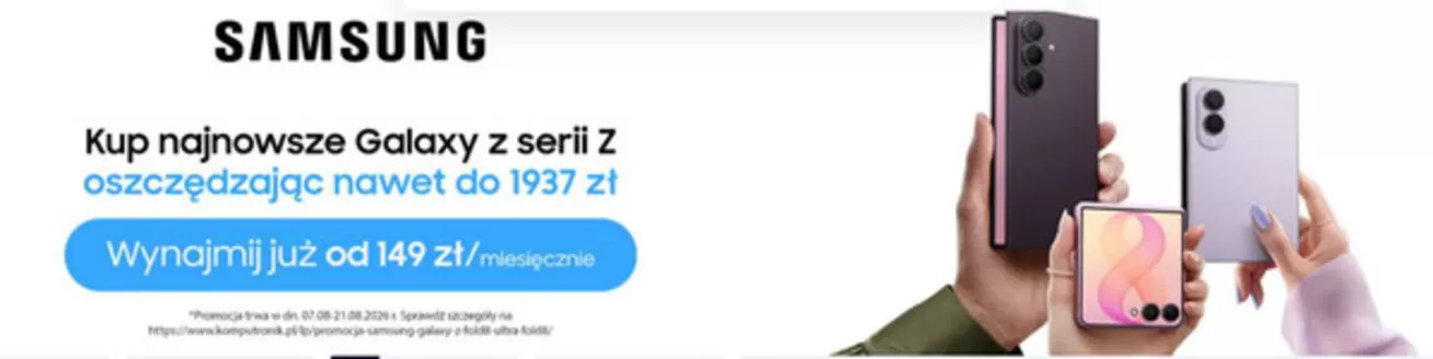 Katalog Komputronik w: Kamień Pomorski | Powrót do szkoły - do 50 rat 0%! | 2026-08-18T00:00:00.000Z - 2026-08-21T00:00:00.000Z