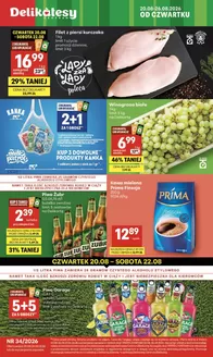Katalog Delikatesy Centrum w: Syrynia | Ekskluzywne okazje | 2026-08-20T00:00:00.000Z - 2026-08-26T00:00:00.000Z